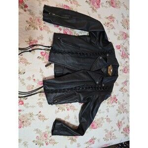 Harley Davidson Women's Leather Jacket Size Large- EXCELLENT Condition!